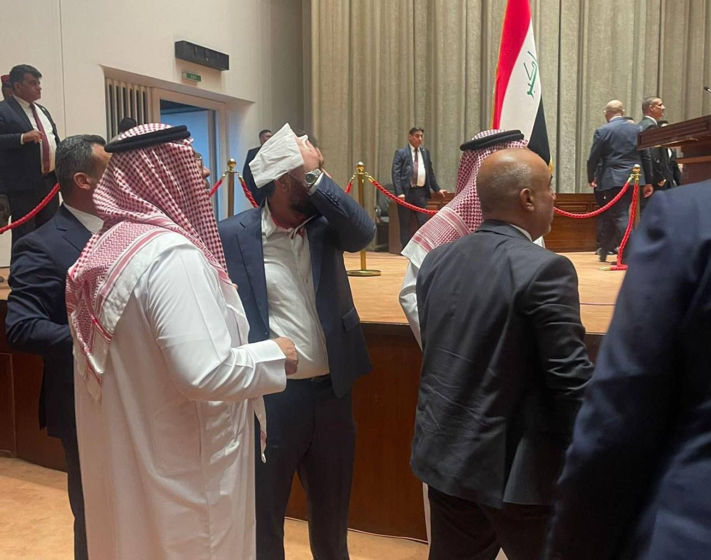 Iraq fails to elect new parliament speaker, session ends in brawl